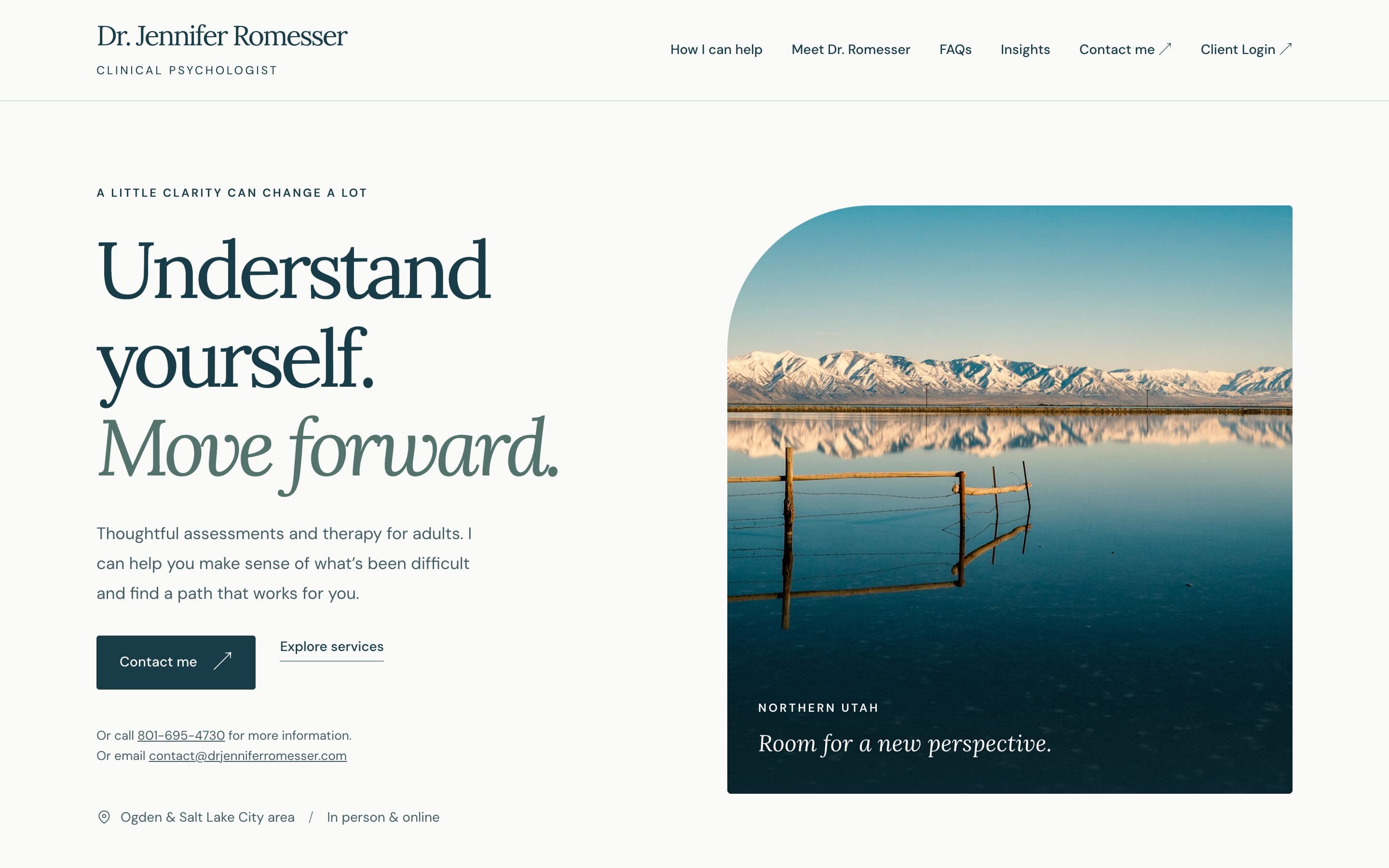 Dr. Jennifer Romesser website